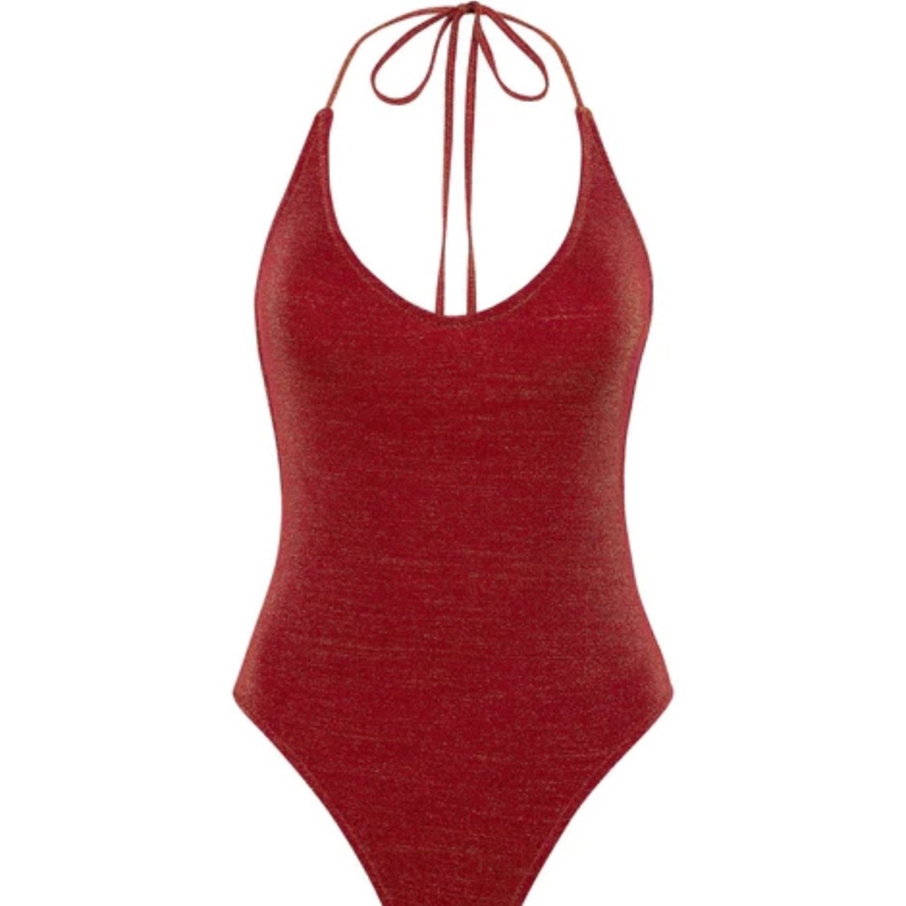 Triangl Davi Rubah Sparkle One Piece Bathing Suit